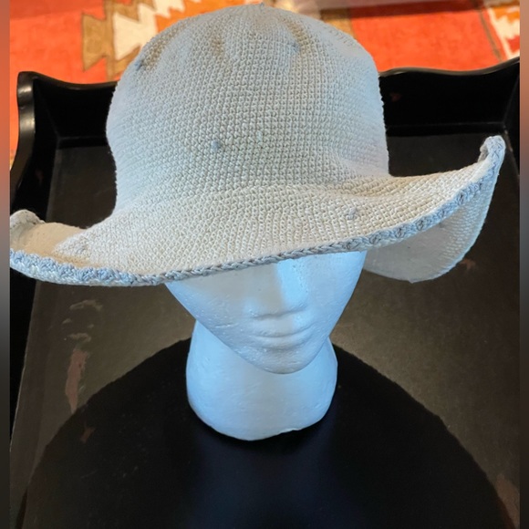 WOODEN SHIPS OF HOBOKEN HAT HANDMADE KNIT ROLLED BRIM - Picture 6 of 11